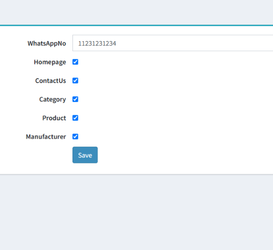 Nop Shine. Whatsapp Button Widget for NopCommerce